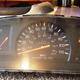 The original gauge cluster and the correct mileage of 253,996 miles.